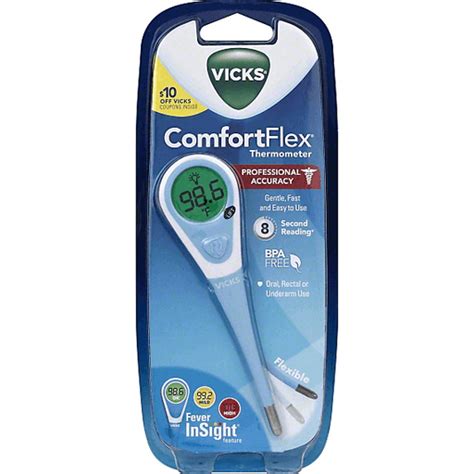 Vicks Thermometer, ComfortFlex | Shop | Superlo Foods