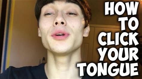 How To Click Your Tongue Loudly! - YouTube