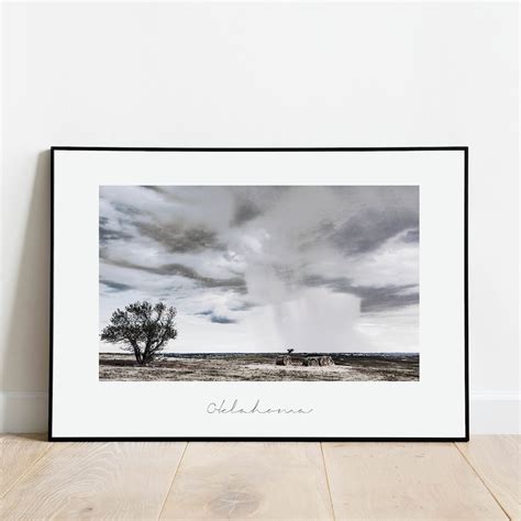 Oklahoma Landscape Print Nature Wall Art Oklahoma Gifts - Etsy