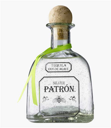 Patron Tequila Silver Png , Free Transparent Clipart - ClipartKey