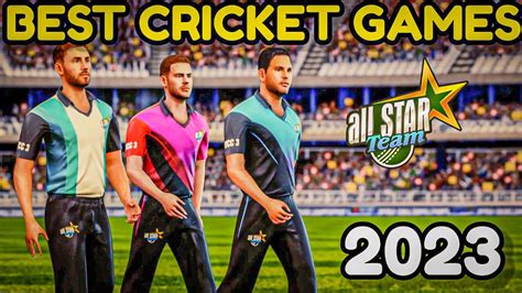 Top 5 Best Cricket Games for Android & iOS in 2023 - YouTube