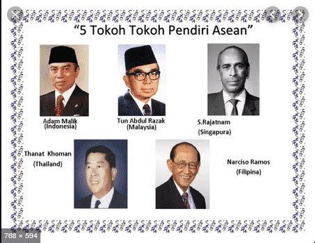 Salah Satu Pendiri Asean – Sinau