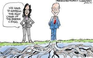 5 brutally funny cartoons about Kamala Harris' immigration stumbles