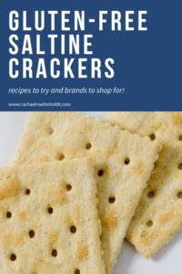 Gluten-free Saltine Crackers - Rachael Roehmholdt