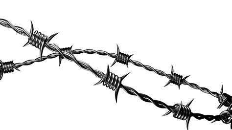 Barbed Wire 3d 11288978 PNG