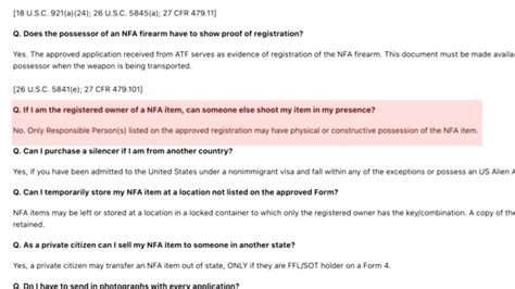 New NFA law ? | The Firearms Forum