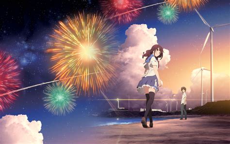 Anime Fireworks Wallpapers - Wallpaper Cave