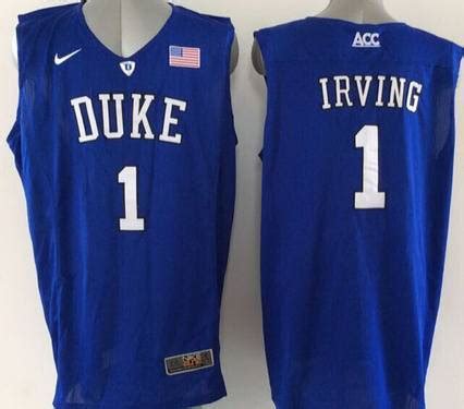 Duke Blue Devils #1 Kyrie Irving Blue Jersey on sale,for Cheap ...