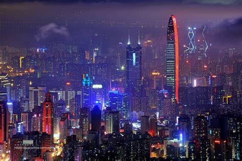 Shenzhen CBD at night - Photorator