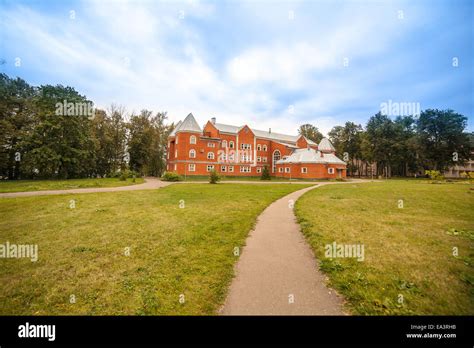 Hotel building, Tver region, Russia Stock Photo - Alamy