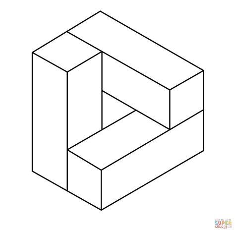 Optical Illusion 45 coloring page from Optical illusions category. Select from 27007 printable ...