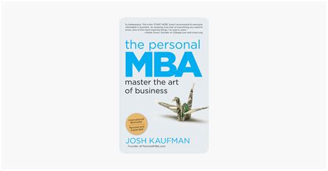 ‎The Personal MBA on Apple Books