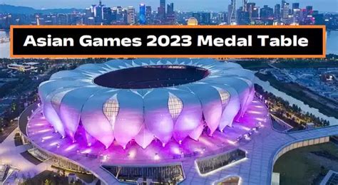 Asian Games 2023 Medal Table | Mtimes News