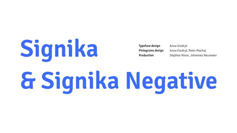 Signika Font Family › Fontesk