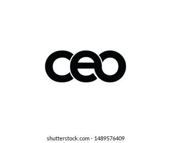 Ceo Original Monogram Logo Design Stock Illustration 1489576409 | Shutterstock