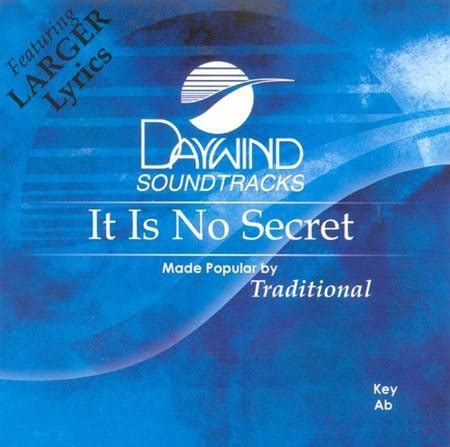 It Is No Secret, Accompaniment CD - Christianbook.com