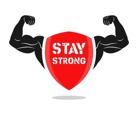 Premium Vector | Gym, fitness, sport banner. Stay Strong, lettering ...