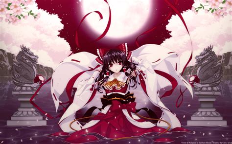 Reimu Hakurei HD Wallpaper: A Stunning Anime Journey Through Touhou