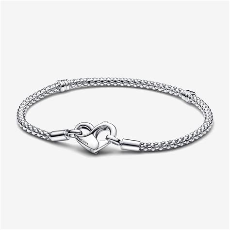 Pandora Moments Studded Chain Bracelet | Sterling silver | Pandora US