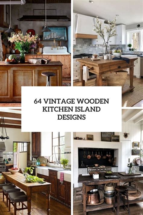 Vintage Kitchen Islands Design – Things In The Kitchen