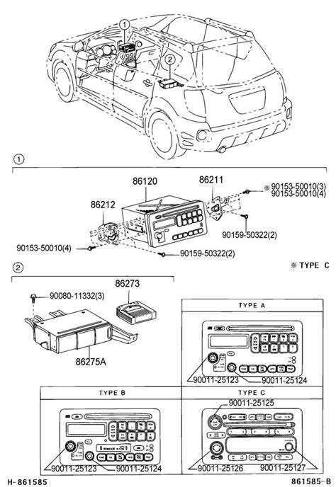 2006 TOYOTA MATRIX Bracket. Mount. AM/FM. Radio. 2005-07, w/o separate ...