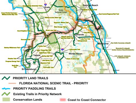 Central Florida Bike Trails Map | Printable Maps