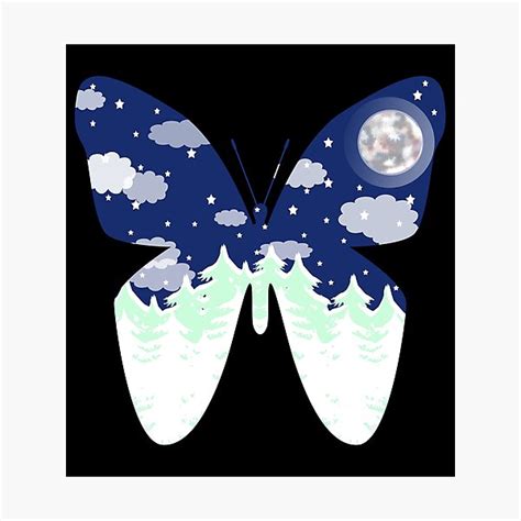 "butterfly moonlight" Photographic Print for Sale by dr-G21 | Redbubble