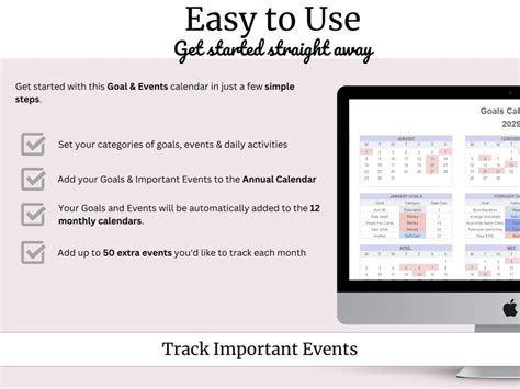 Excel Calendar Editable Calendar Spreadsheet Calendar Template Goal ...