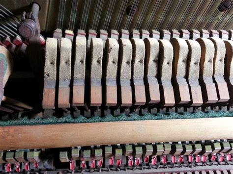 Replacing Hammer Rail Felt — Nola Piano