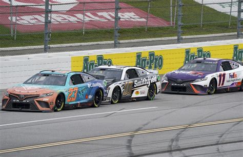 Bubba Wallace, Aric Almirola discuss their confrontation on pit road during Coca-Cola 600