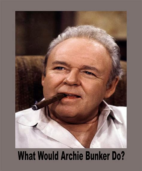 Archie Bunker Wwd All In The Family Retro Tv Digital Art by Shanta Severs - Pixels