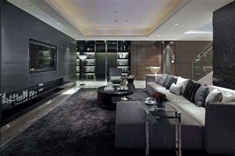 Excellent Luxurious Living Room Designs | Luxury living room, Black carpet living room, Black ...