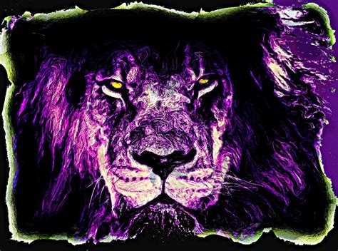 Purple Lion Logo