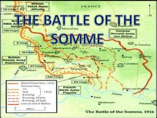 PPT - THE BATTLE OF THE SOMME PowerPoint Presentation, free download - ID:3078312