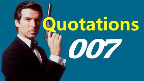 James Bond Film Quotes: A Compilation of the Most Famous Quotations From 1962-2021