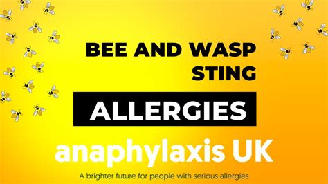 Allergies to Bee & Wasp Stings - YouTube