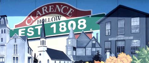 "Historic Clarence" mural