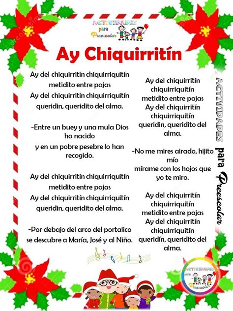 CANCIONES NAVIDEÑAS - Imagenes Educativas | Cancionero navideño, Villancicos navideños, Letras ...