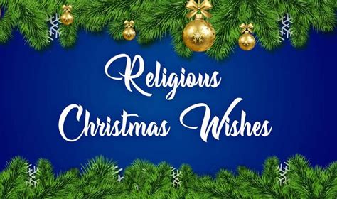 Religious Christmas Wishes and Messages - WishesMsg