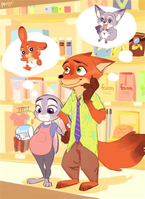 Пин на доске Judy and Nick/Nick and Judy