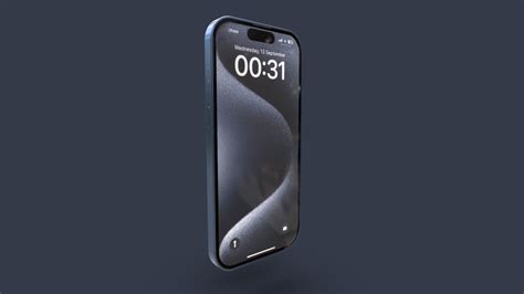 iPhone 15 Pro Max (blue titanium) - Download Free 3D model by Juzeone ...