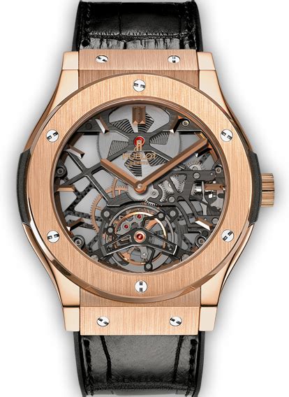 Classic Fusion Skeleton Tourbillon King Gold | Hublot | The Collection