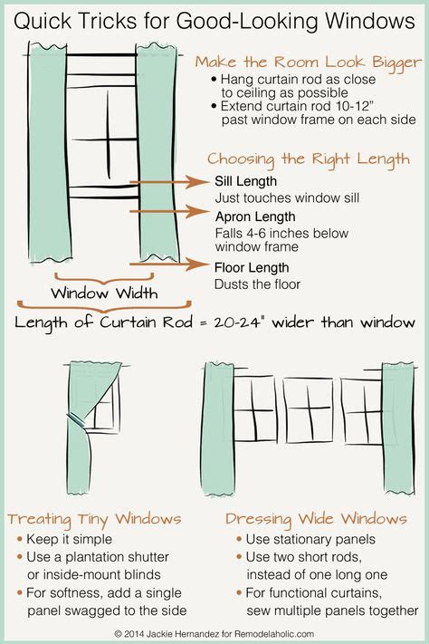 Good idea to get rods quite a bit longer than window width, so less ...