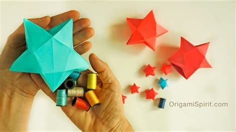 Origami ideas: Origami Estrella Paso A Paso Youtube