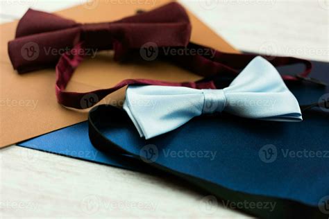 Bow tie and a wedding invitation. 24020774 Stock Photo at Vecteezy