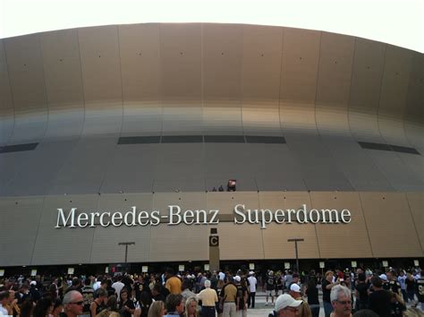 The Mercedes-Benz Superdome - MercedesBlog