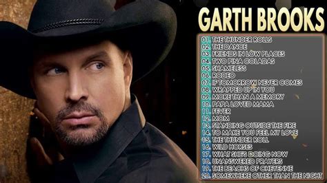 Garth Brooks Greatest Hits (Full Album) 🎶 Best Songs of Garth Brooks ...