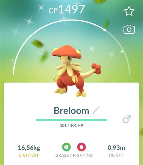 Pokemon Go Shiny Breloom Pokemon Go Trade read - Etsy