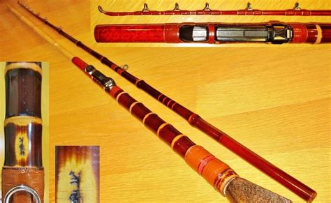 Artistic Fishing Rod Made of Bamboo – Edo Bamboo Fishing Rod | OrientalSouls.com