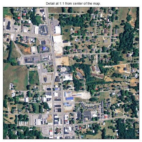 Aerial Photography Map of Albany, KY Kentucky